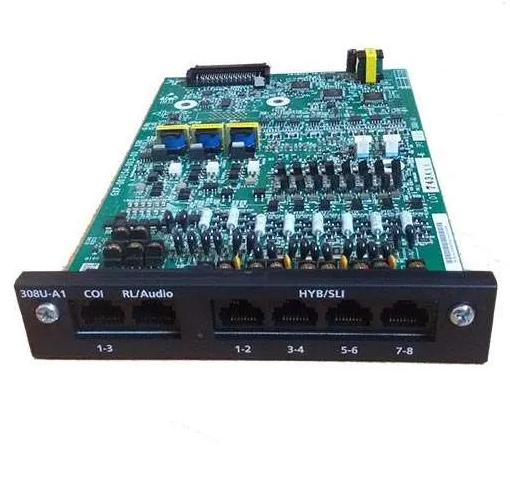 NEC IP7WW-308U-A1 3 Analog Trunks 8 Hybrid Extensions Card