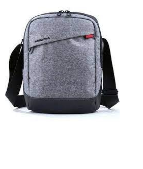 KINGSONS 9.7"Tablet Smart Shoulder Bag - (Dark grey)