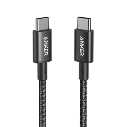 ANKER 333 USB-C TO USB-C CABLE (3.3FT NYLON) BLACK
